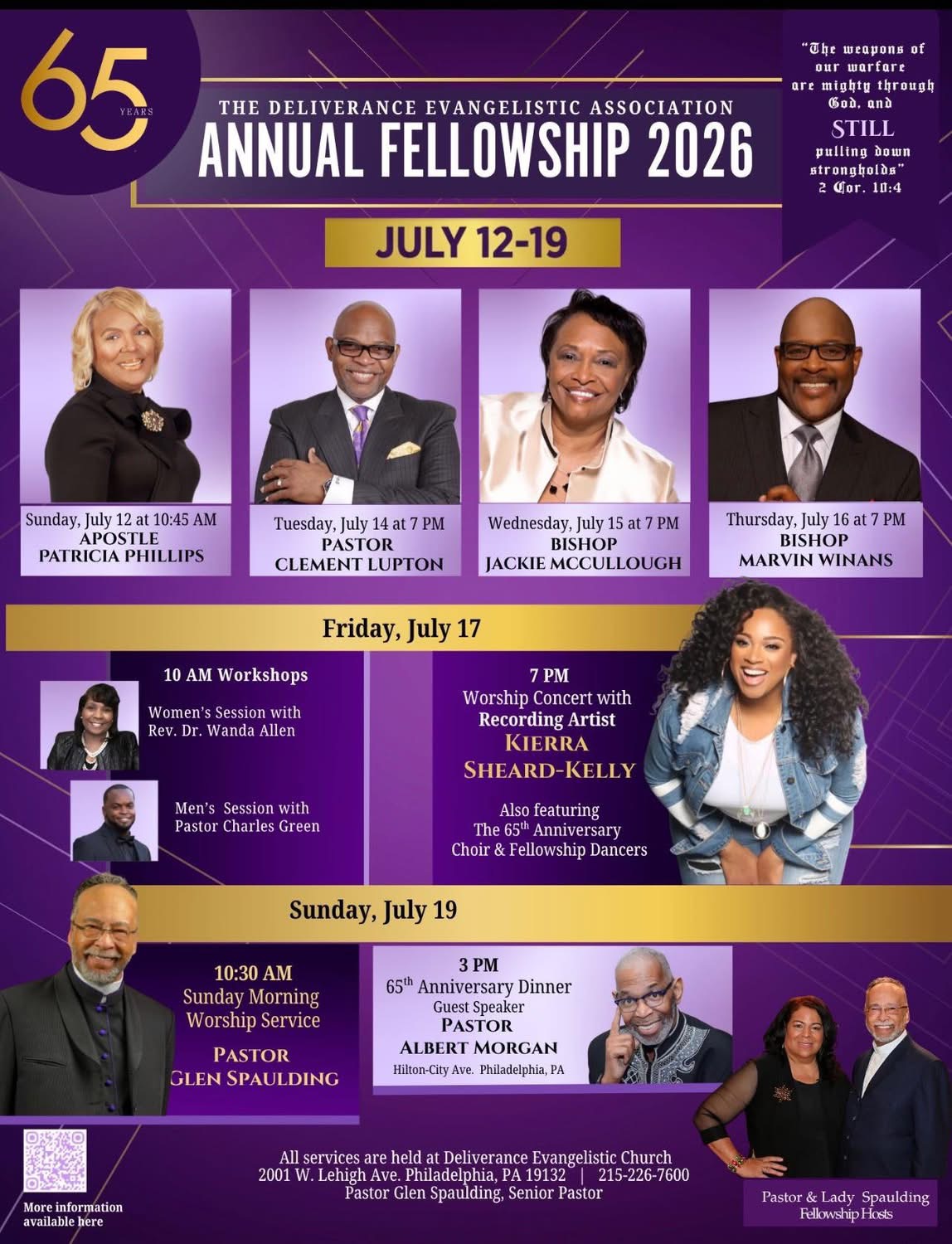 65th anniversary 2026 flyer